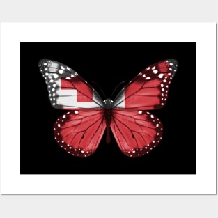 Togan Flag  Butterfly - Gift for Togan From Tonga Posters and Art